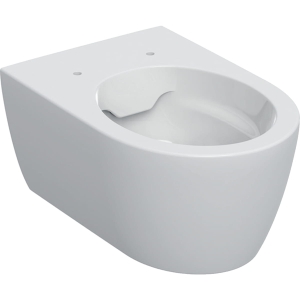GEBERIT Miska wisząca WC ICON lejowa, B35.5cm, H33cm, T53cm, ukryte mocowania, Rimfree, KeraTect
