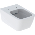 GEBERIT Miska wisząca WC ICON SQUARE, lejowa, B35cm, H33cm, T54cm, ukryte mocowania, Rimfree, KeraTect
