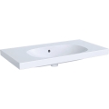 GEBERIT Umywalka ACANTO, B60cm, H16.8cm, T48.2cm, z przelewem, bez otworu na baterię, KeraTect