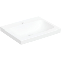 GEBERIT Umywalka ICON LIGHT  stawiana na blat, B60cm, H16cm, T48cm, bez przelewu, z otworem na baterię, KeraTect