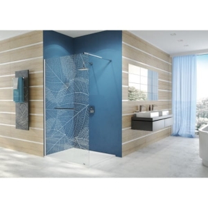 SANPLAST P/FREEII-120 ścianka WALK-IN szyba W0 profil srebrny błyszczący 600-261-0460-42-401