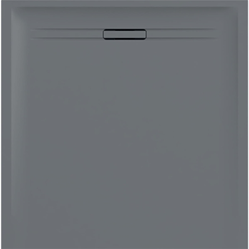 GEBERIT Brodzik kwadratowy SESTRA 80x80 cm, szary