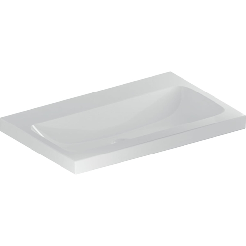 GEBERIT Umywalka ICON LIGHT 75 cm, bez otworu, bez przelewu,