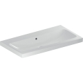GEBERIT Umywalka ICON LIGHT 90 cm, bez otworu, z przelewem,