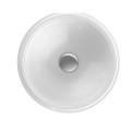 GEBERIT Umywalka VARIFORM podblatowa, okrągła, D33cm, H18cm, bez przelewu, bez otworu na baterię