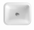 GEBERIT Umywalka VARIFORM podblatowa, prostokątna, B53cm, H17.8cm, T44cm, bez przelewu, bez otworu na baterię