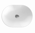 GEBERIT Umywalka VARIFORM stawiana na blat, eliptyczna, B55cm, H15.8cm, T40cm, bez przelewu, bez otworu na baterię