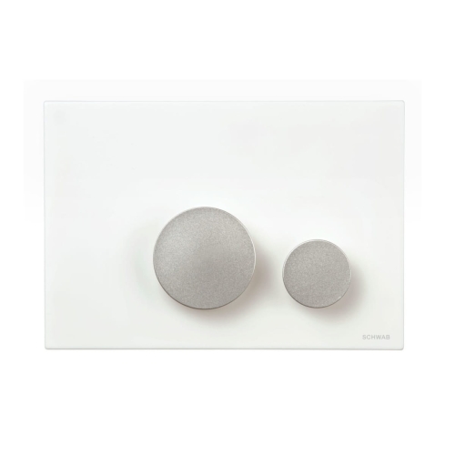 SCHWAB FUTURA przycisk spłukujący, biały