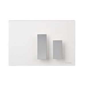 SCHWAB GENERA przycisk spłukujący, biały