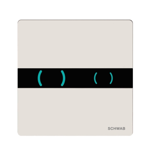 SCHWAB NEA DUO przycisk spłukujący elektroniczny, biały