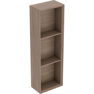 GEBERIT Regał ICON prostokątny: 22.5 cm x 70 cm x 13.2 cm, Dąb / Melamina, struktura drewna