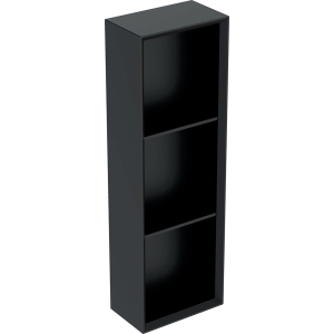GEBERIT Regał ICON prostokątny: 22.5 cm x 70 cm x 13.2 cm, Lava / Lakierowany matowy