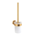 STELLA CLASSIC szczotka WC wisząca, złota szczotkowana
