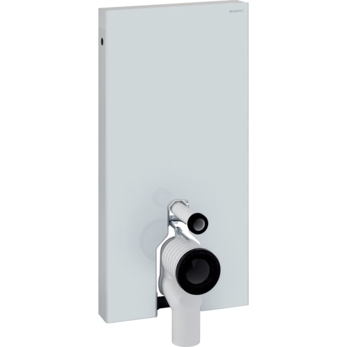 GEBERIT Moduł sanitarny MONOLITH do WC stojącego, H101, imitacja betonu, boki czarne
