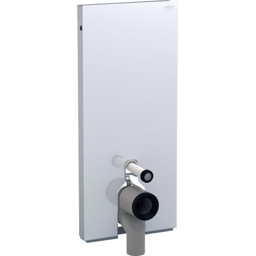 GEBERIT Moduł sanitarny MONOLITH do WC stojącego, H114, imitacja betonu, boki czarne