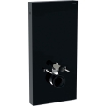 GEBERIT Moduł sanitarny MONOLITH do WC wiszącego, H101, czarny, boki czarne