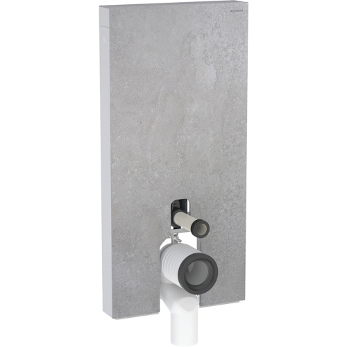 GEBERIT Moduł sanitarny MONOLITH Plus do WC stojącego, H101, imitacja betonu
