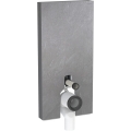 GEBERIT Moduł sanitarny MONOLITH Plus do WC stojącego, H101, imitacja betonu, boki czarne