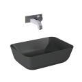 ELITA RENI umywalka nablatowa 46 cm, anthracite matt
