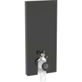 GEBERIT Moduł sanitarny MONOLITH Plus do WC stojącego, H114, czarny, boki czarne