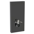 GEBERIT Moduł sanitarny MONOLITH Plus do WC wiszącego, H101, czarny, boki czarne