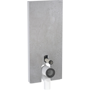 GEBERIT Moduł sanitarny MONOLITH Plus do WC stojącego, H114, imitacja betonu