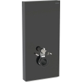 GEBERIT Moduł sanitarny MONOLITH Plus do WC wiszącego, H101, czarny, boki czarne