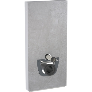 GEBERIT Moduł sanitarny MONOLITH Plus do WC wiszącego, H101, imitacja betonu