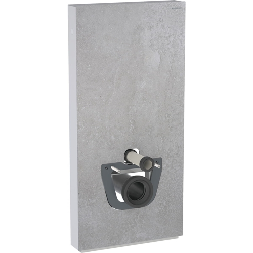 GEBERIT Moduł sanitarny MONOLITH Plus do WC wiszącego, H101, imitacja betonu