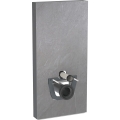 GEBERIT Moduł sanitarny MONOLITH Plus do WC wiszącego, H101, imitacja betonu, boki czarne