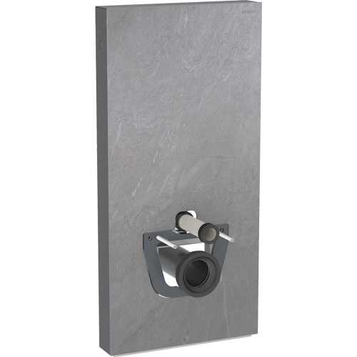GEBERIT Moduł sanitarny MONOLITH Plus do WC wiszącego, H101, imitacja betonu, boki czarne