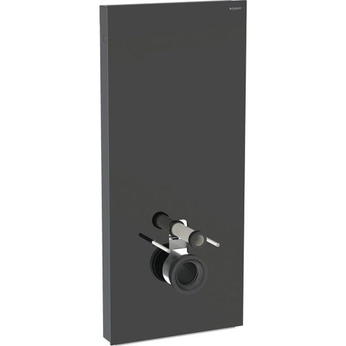 GEBERIT Moduł sanitarny MONOLITH Plus do WC wiszącego, H114, czarny, boki czarne