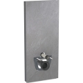 GEBERIT Moduł sanitarny MONOLITH Plus do WC wiszącego, H114, imitacja betonu, boki czarne