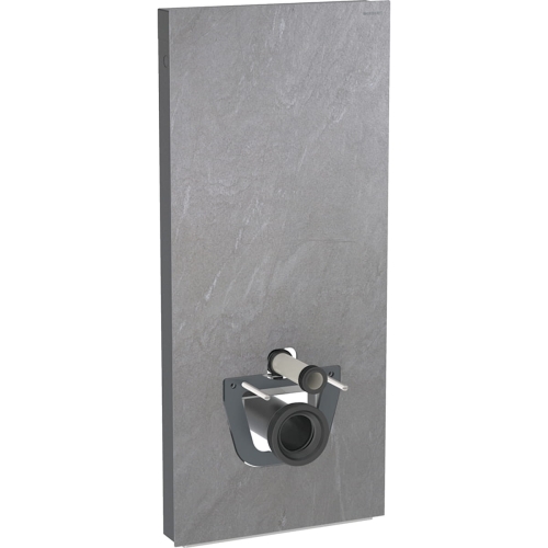 GEBERIT Moduł sanitarny MONOLITH Plus do WC wiszącego, H114, imitacja betonu, boki czarne
