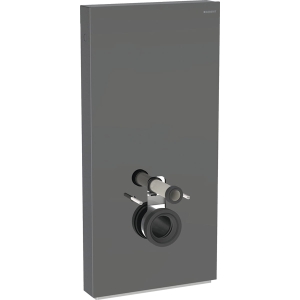 GEBERIT Moduł sanitarny MONOLITH Plus do WC wiszącego, H101, lava, boki czarne