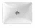 GEBERIT Umywalka VARIFORM wpuszczana w blat, prostokątna, B55cm, H17.8cm, T40cm, bez przelewu, bez otworu na baterię, szkliwiony spód