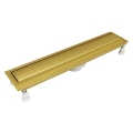 SCHEDPOL BASE-LOW GOLD odpływ liniowy ze złotą maskownicą, 1000 mm