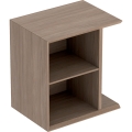 GEBERIT Element boczny ICON 37 cm x 40 cm x 27,3 cm, Dąb / Melamina, struktura drewna