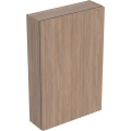 GEBERIT Szafka górna ICON prostokątna, z jednymi drzwiami 45 cm x 70 cm x 15 cm, Dąb / Melamina, struktura drewna