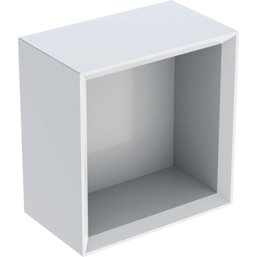 GEBERIT Szafka ICON kwadratowa 22,5 cm x 23,3 cm x 13,2 cm Biały / Lakierowany na wysoki połysk