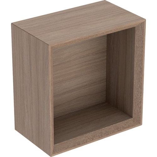 GEBERIT Szafka ICON kwadratowa 22,5 cm x 23,3 cm x 13,2 cm Dąb / Melamina, struktura drewna