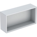GEBERIT Szafka ICON prostokątna 45 cm x 23,3 cm x 13,2 cm , Biały / Lakierowany matowy
