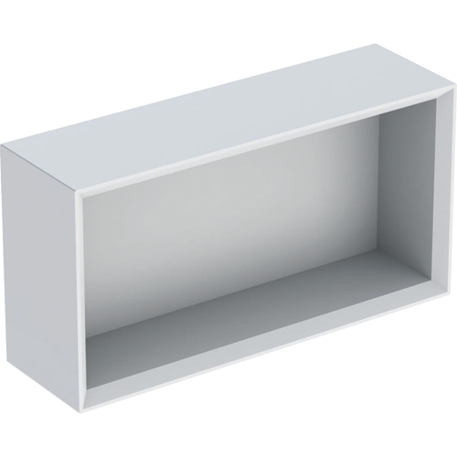 GEBERIT Szafka ICON prostokątna 45 cm x 23,3 cm x 13,2 cm , Biały / Lakierowany matowy