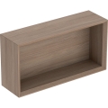 GEBERIT Szafka ICON prostokątna 45 cm x 23,3 cm x 13,2 cm , Dąb / Melamina, struktura drewna