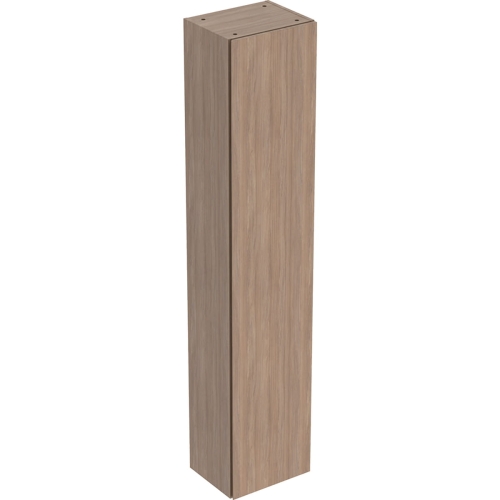 GEBERIT Szafka wysoka ICON z drzwiami 36 cm x 180 cm x 29,1 cm, Dąb / Melamina, struktura drewna