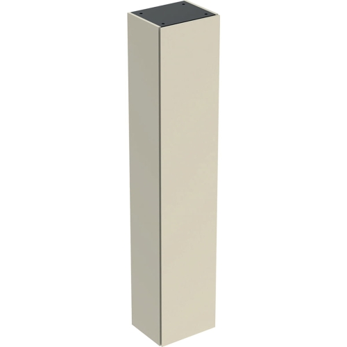 GEBERIT Szafka wysoka ICON z drzwiami 36 cm x 180 cm x 29,1 cm, Piaskowo-szary / Lakierowany na wysoki połysk