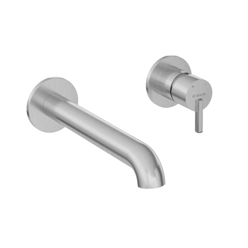 DEANTE SILIA bateria umywalkowa podtynkowa, stal szczotkowana