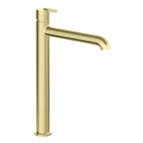 DEANTE SILIA bateria umywalkowa stojąca, złoto szczotkowane