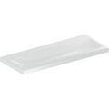 GEBERIT Umywalka ICON LIGHT , B120cm, H16cm, T48cm, bez przelewu, bez otworu na baterię, KeraTect
