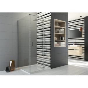 SANPLAST KNDJ2/FREEII 80x100 kabina narożna szyba transparentna W0 profil chrom 600-261-0650-42-401
